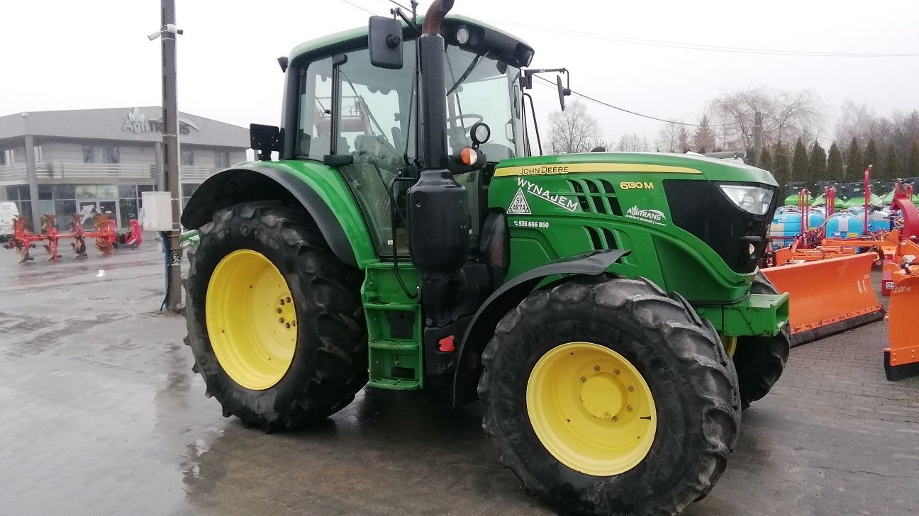 Ciągnik JOHN DEERE 6130M, 2018r, skrzynia 24/24, klima