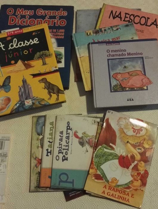 Lote de 14 livros infantis