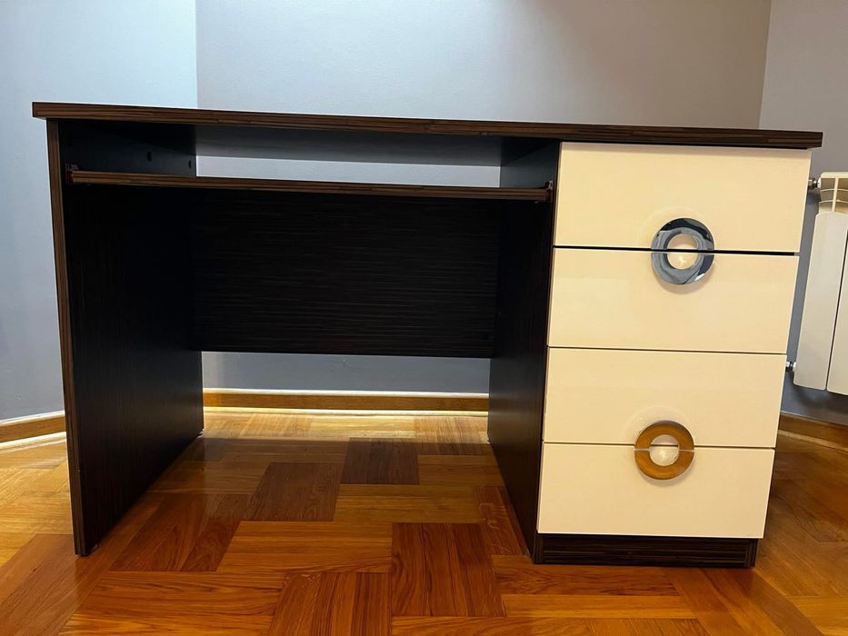 Biurko BRW Biale lakierowane