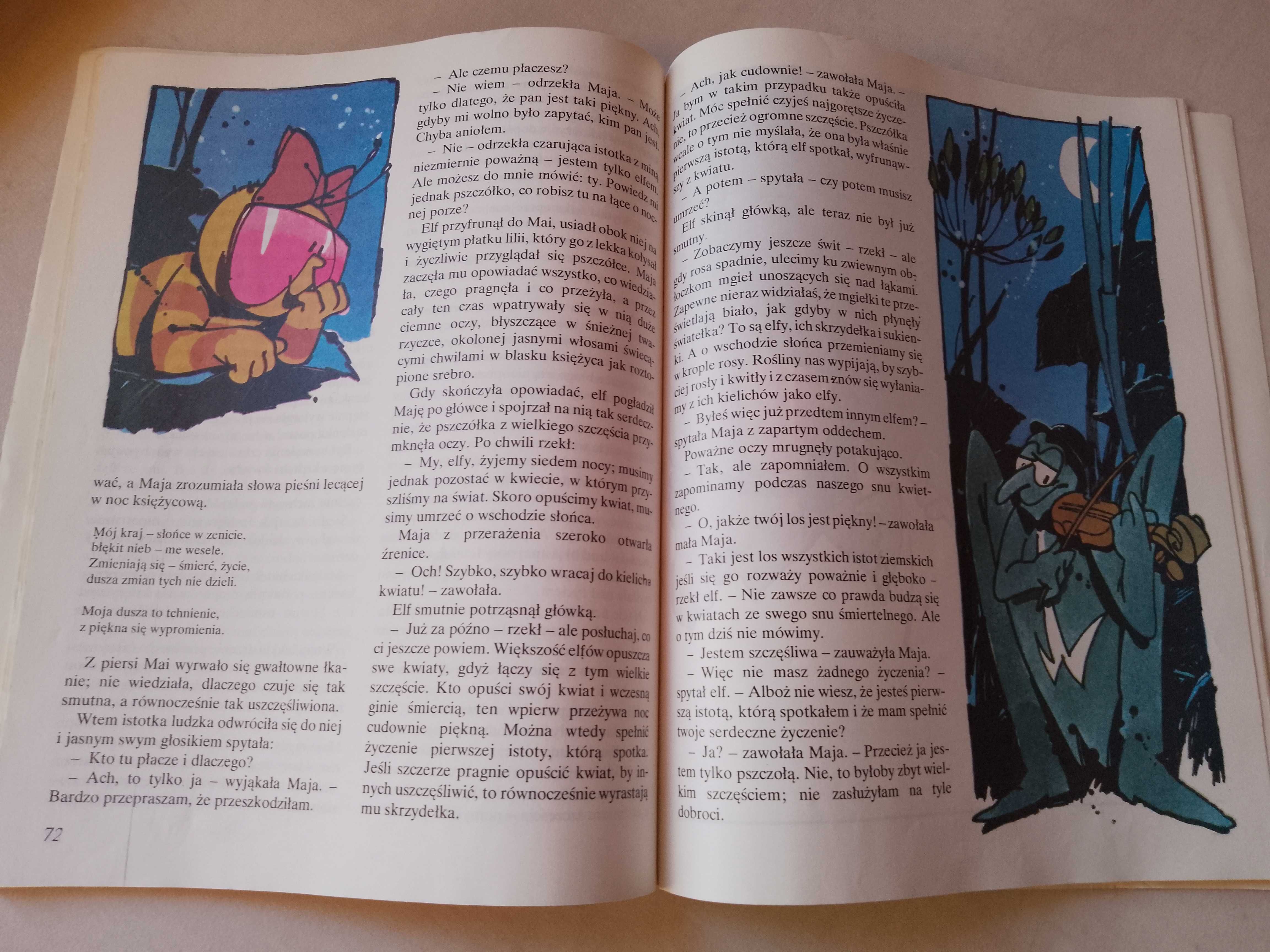 Waldemar Bonsels "Pszczółka Maja i jej przygody" 1981