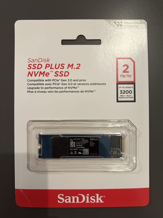 Dysk SanDisk Plus 2TB SSD