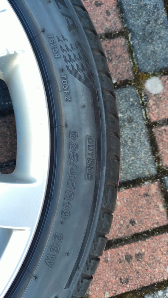 Koła Opony Letnie i Felgi Mazda Bridgestone Turanza T005 225/45 R19
