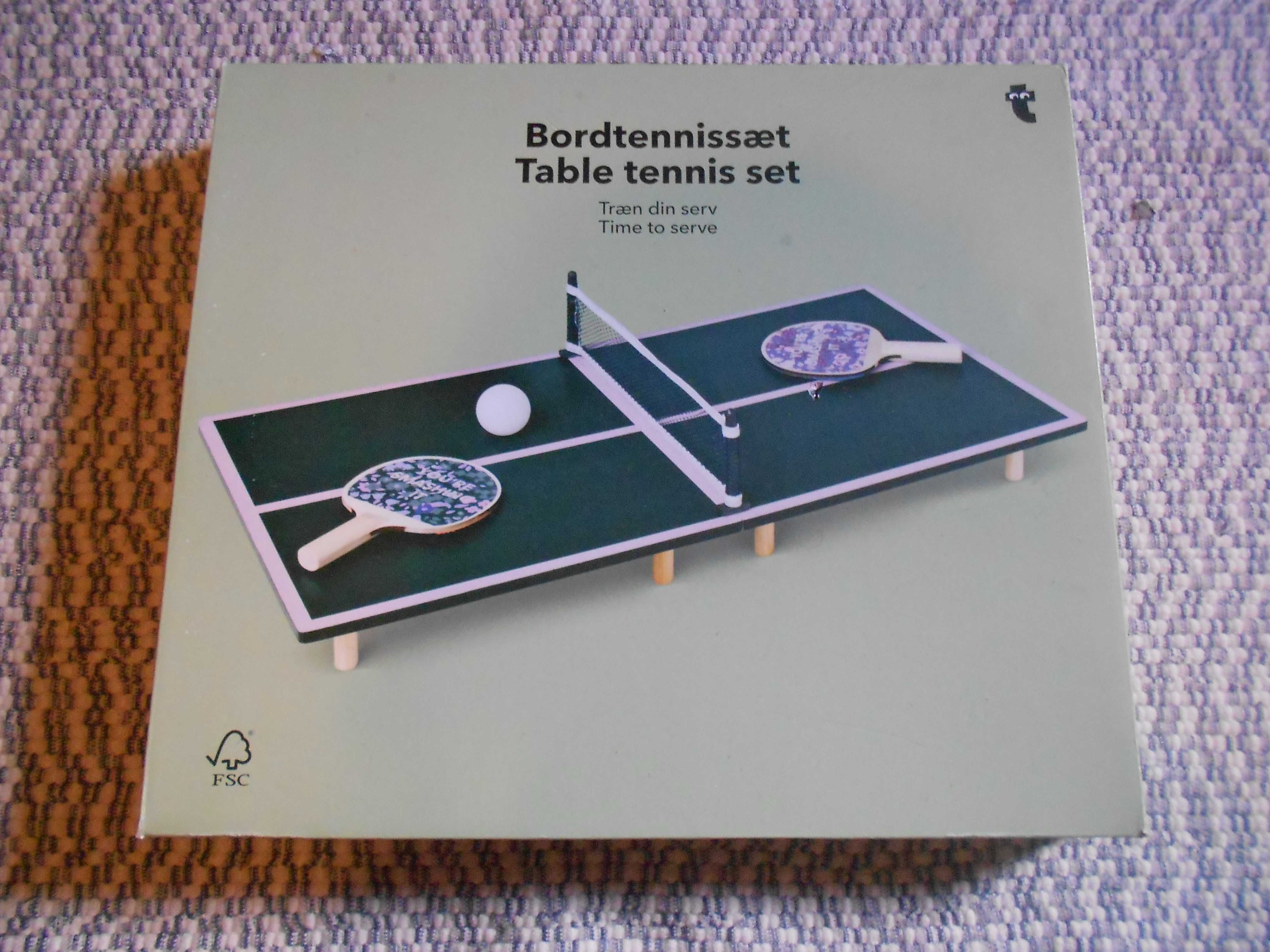 Mini mesa de ping pong infantil por estrear