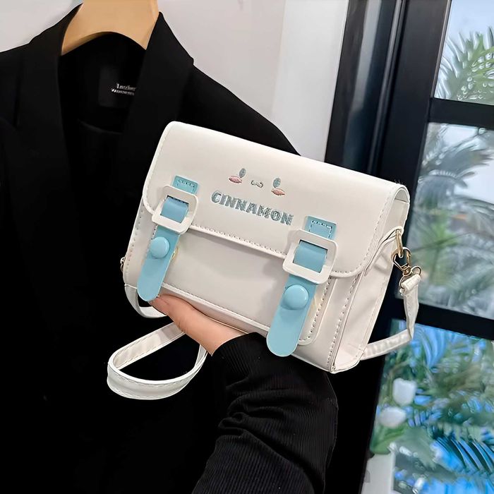 Дитяча сумка Cinnamoroll сінаморол через плече для дитини біла