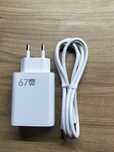 Szybka Uniwersalna ładowarka 67W + kabel  1m