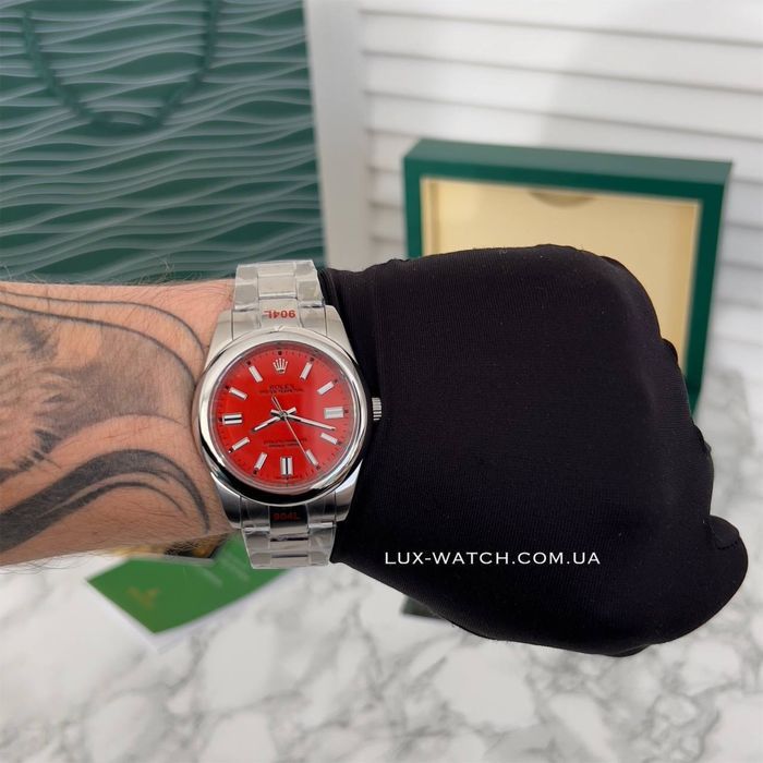 Часы Rolex Oyster Perpetual 41 Coral Red