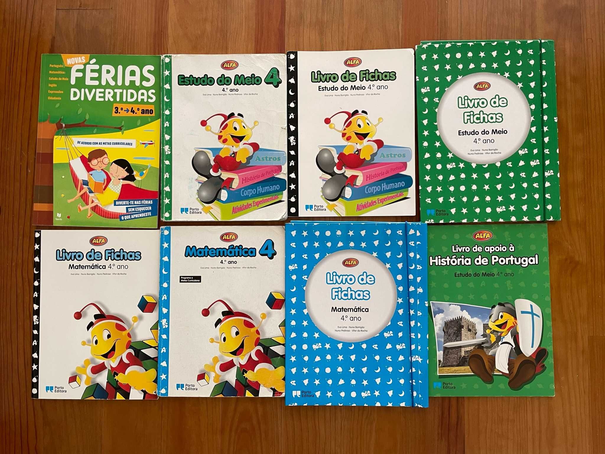 Livros escolares, 4º ano