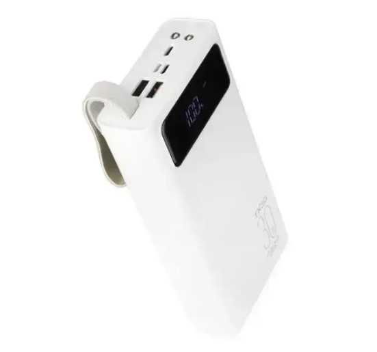Зовнішній акумулятор Power Bank Way TX30 30000mAh вбудований ліхтар