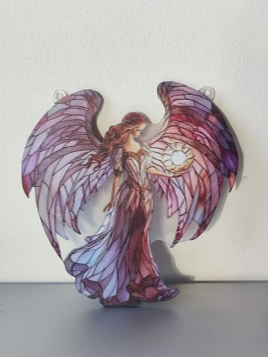 Witraż witrazyk Anioł