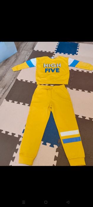 Nowy dres dla chłopca r.116