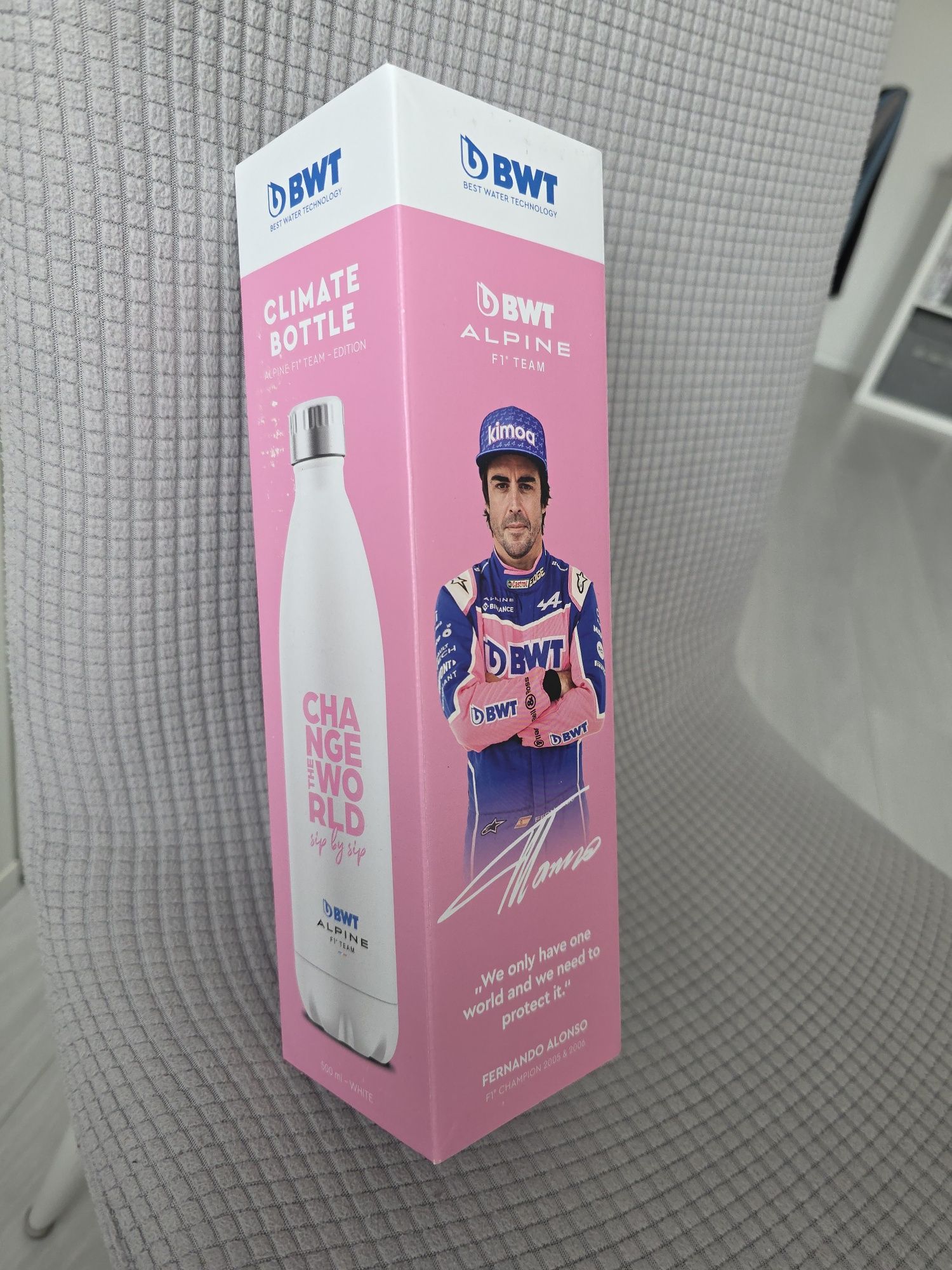 Butelka termiczna 500ml, BWT Alpine F1 Team, Formula 1, Alonso, Ocon