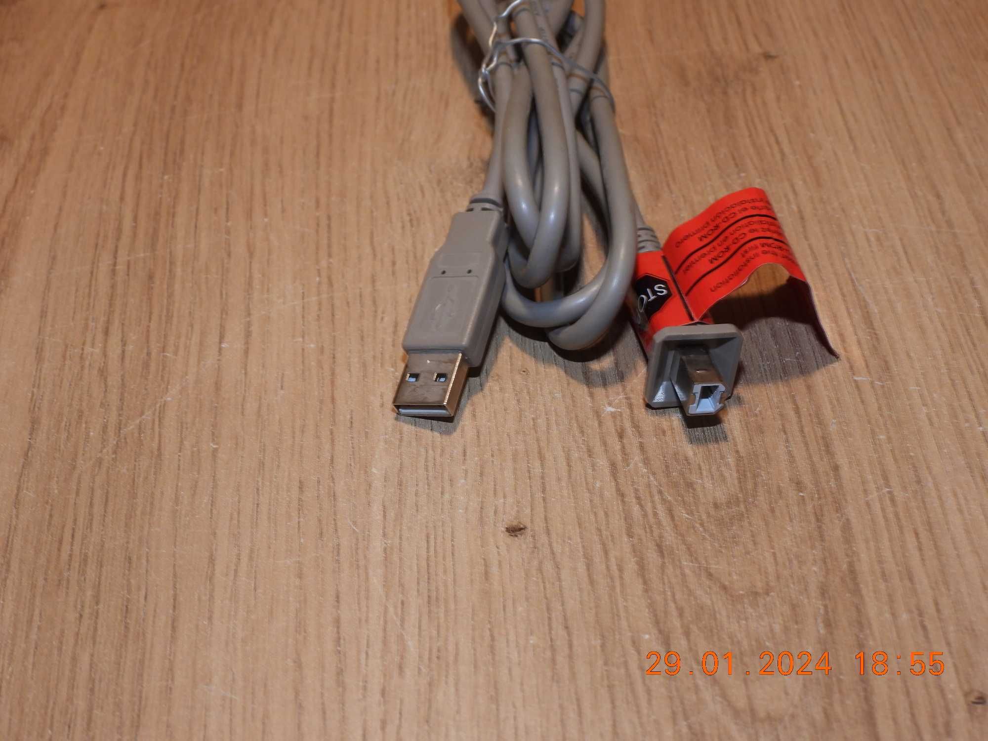 Kabel USB - USB Typ-B - 160cm