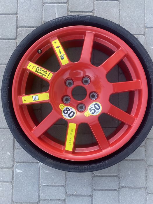 Запаска, докатка Porsche