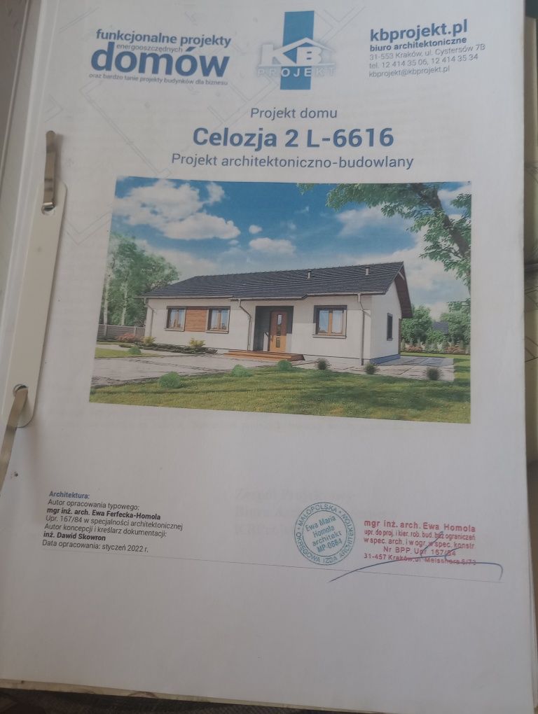 Projekt domu jednorodzinnego