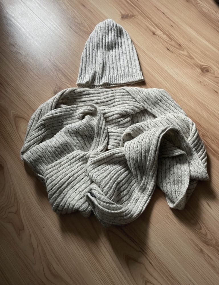 Komplet zimowy szalik i czapka Zara