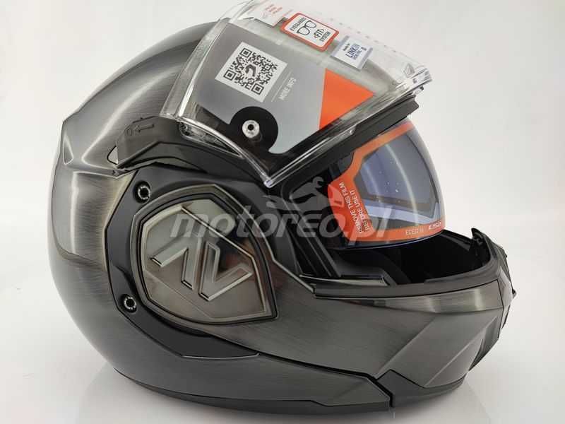 WYPRZEDAŻ Kask Szczękowy Blenda LS2 FF906 ADVANT Jeans Titanium