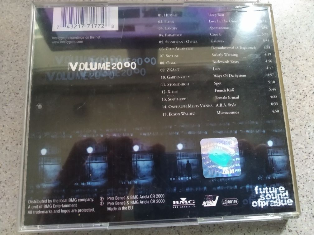 CD Future Sound of Prague Volume 2000 Petr Beneś/BMG Ariola 2000