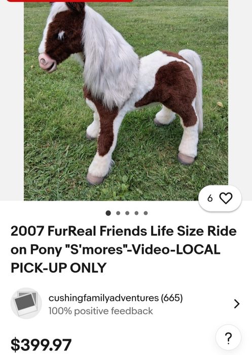 Interaktywny kucyk,koń S'mores FurReal Friends 2008Hasbro+ accessories