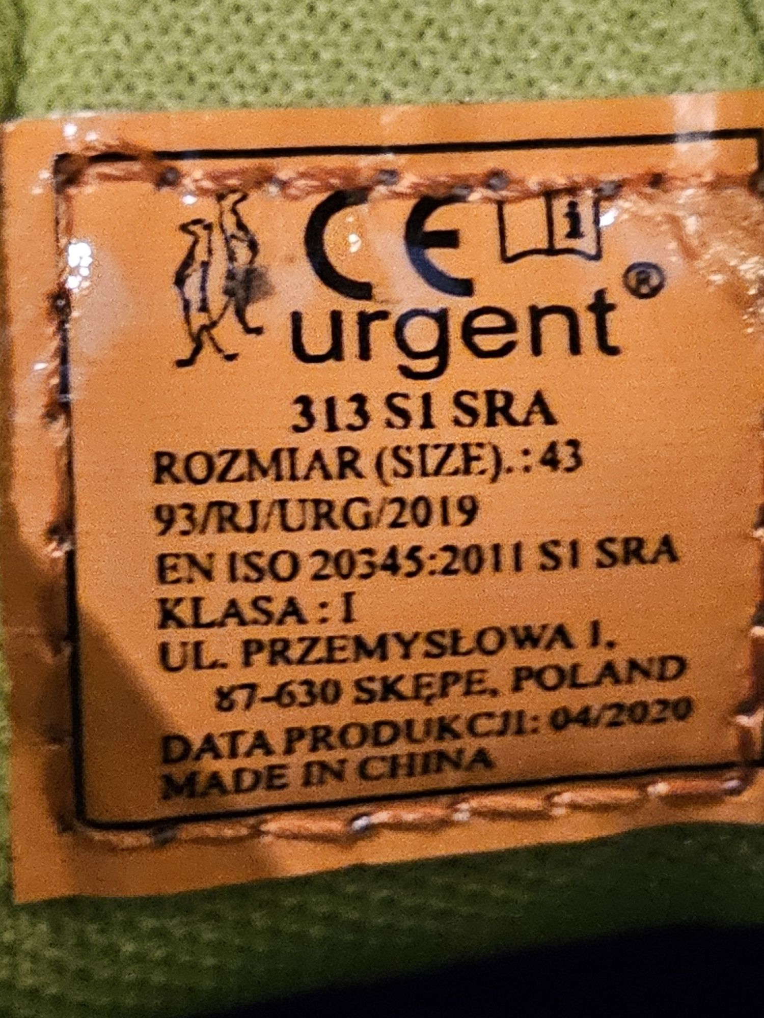 Sandały robocze URGENT 313