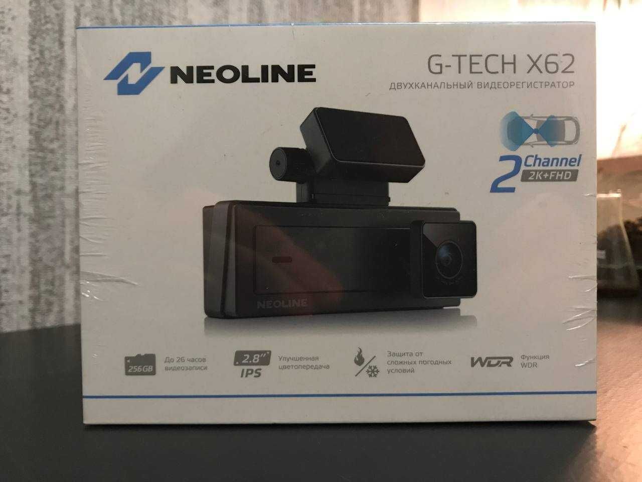 Відеореєстратор Neoline X62/X63 (з камерою в салон)