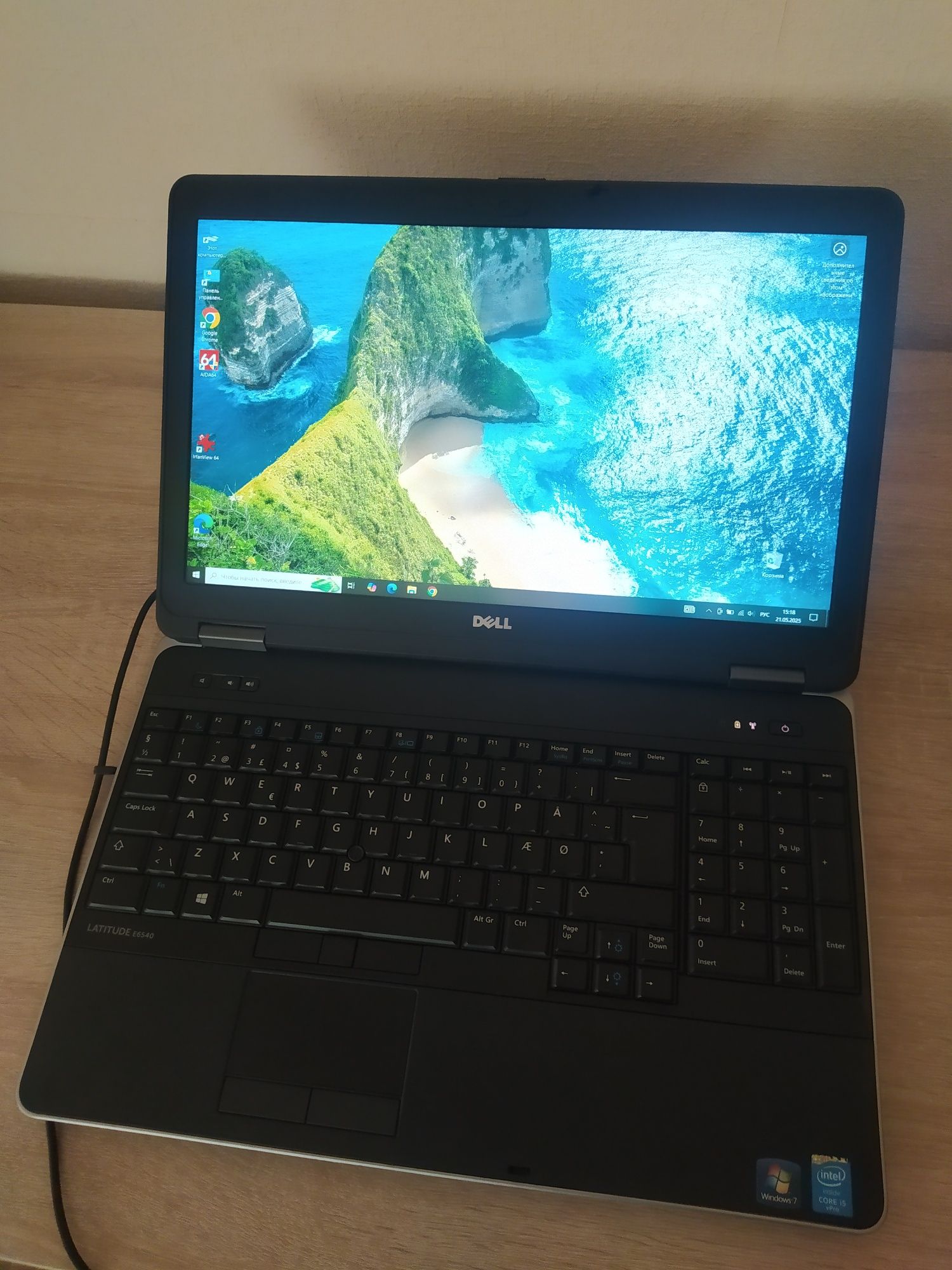 Ноутбук Dell Latitude E6540, гарний стан