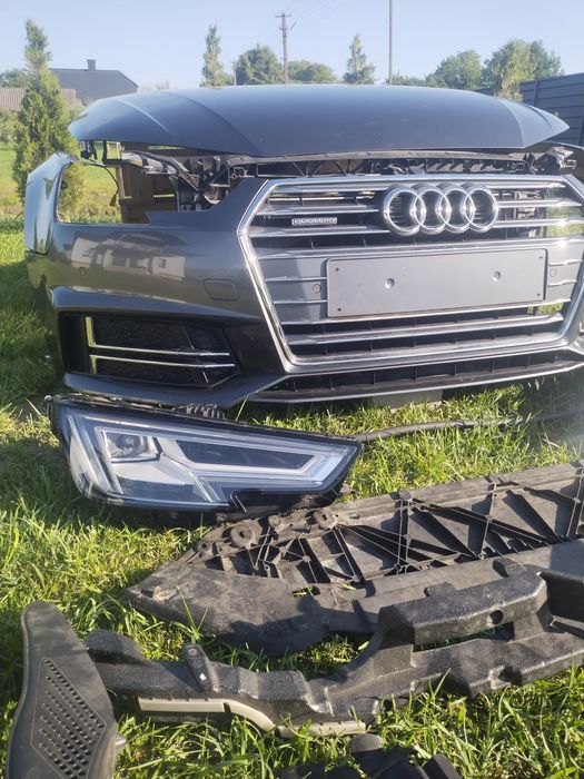 Капот А4 Б9 a4 b9 фари телевізор крило Audi A4