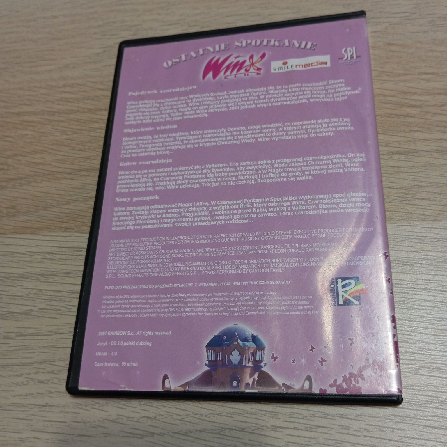 Winx Club, Ostatnie spotkanie, DVD