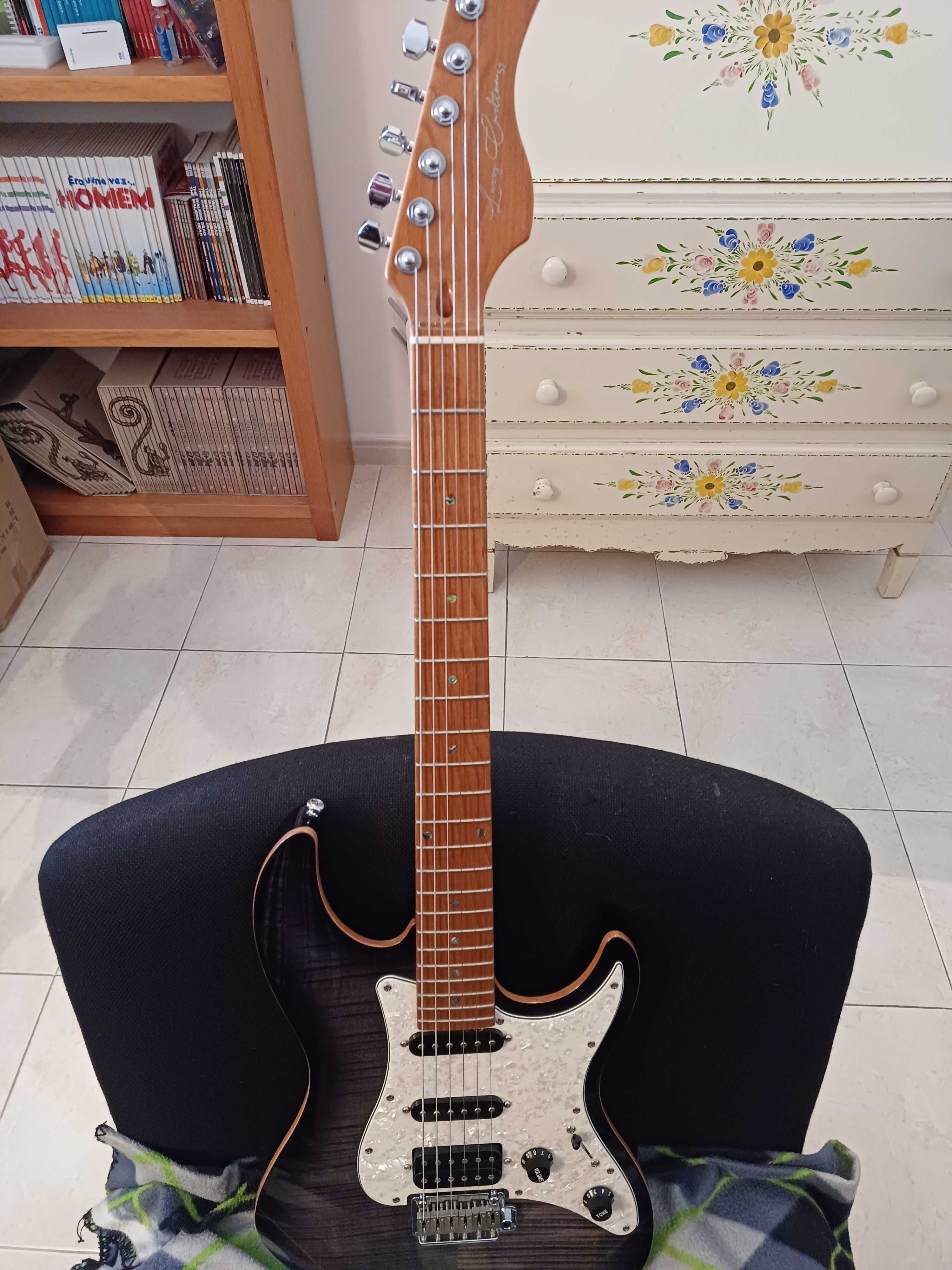 Guitarra elétrica Larry Carlton S7 FM TBK