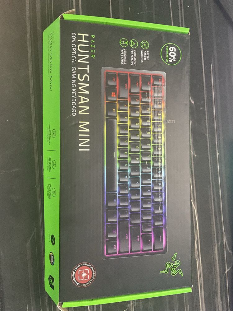 Teclado razer huntsman mini semi novo