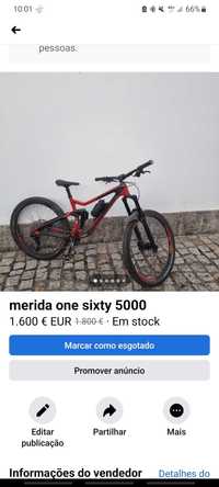 Merida one sixty 5000