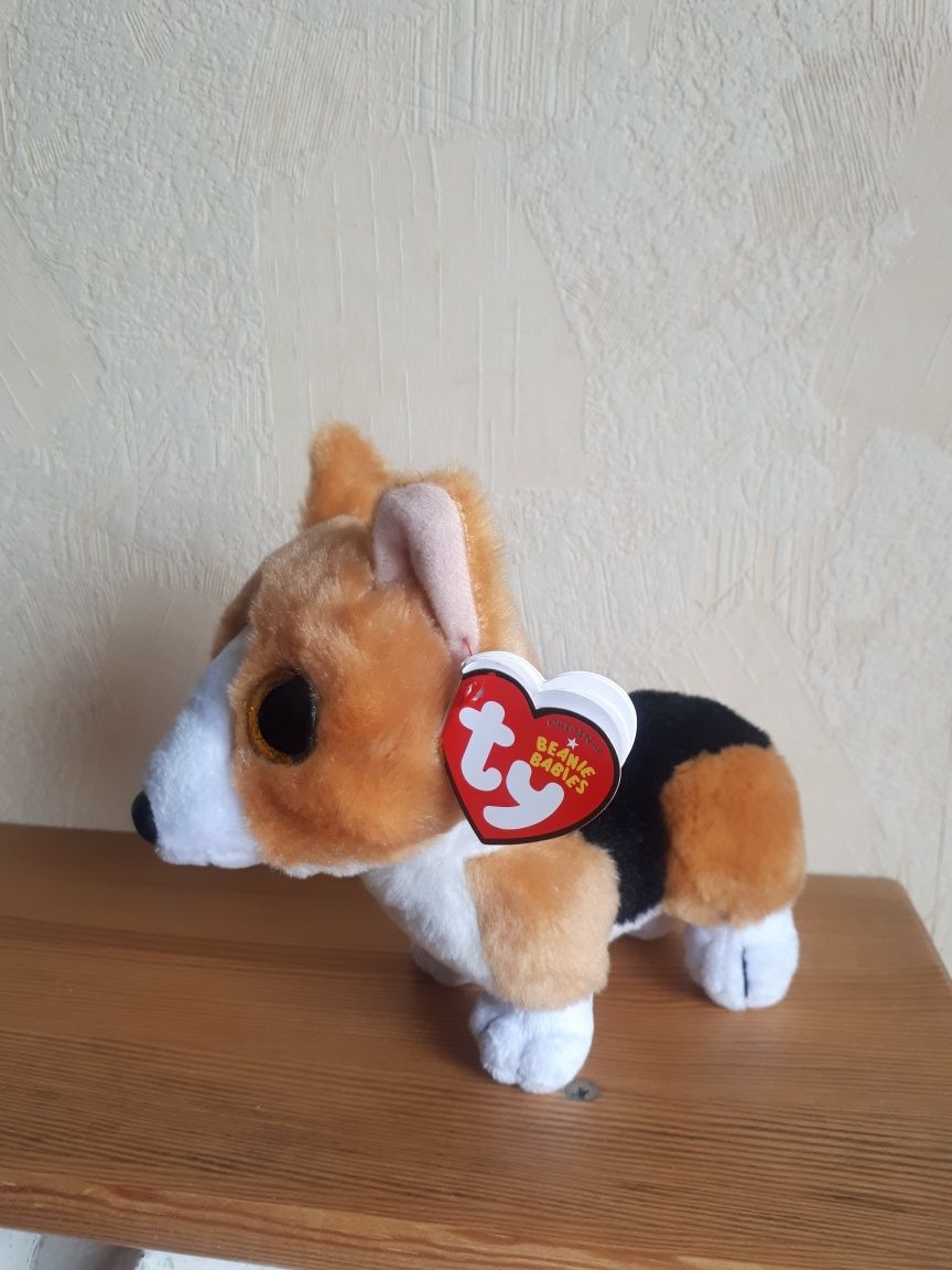 maskotka Ty pies corgi 17 cm