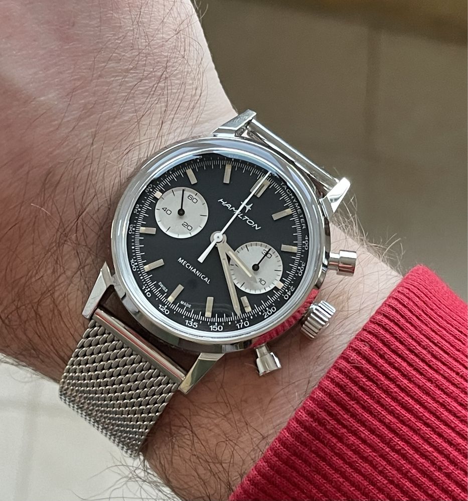 Годинник Hamilton American Classic Intra-Matic Chronograph H38429730