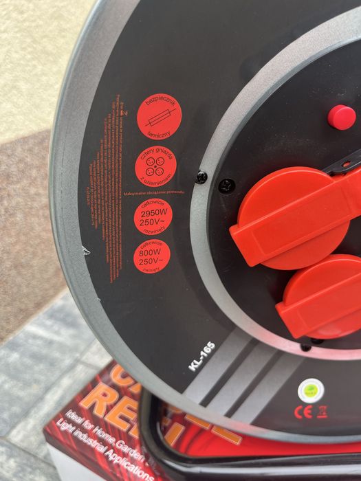 Przedluzacz na bebnie 3x2.5 50m