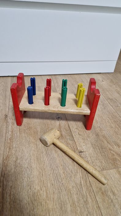 Ikea mula młotek wbijak sorter UPPSTA