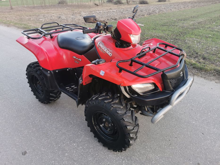 Suzuki Kingquad 700cc 4x4 Wyciągarka Grzane Manetki Nowe opony!