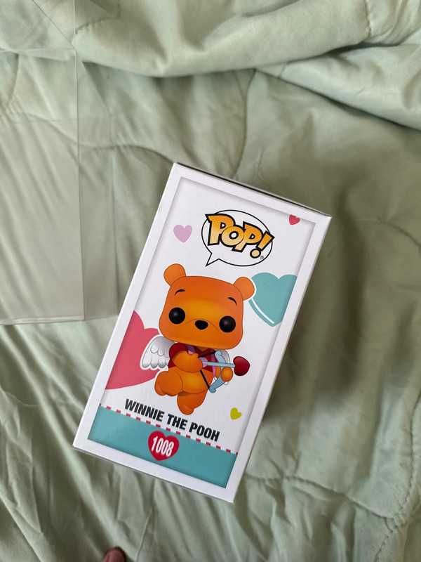 Funko Pop Disney Winnie the pooh Flocked 1008 Kubuś Puchatek Walentynk