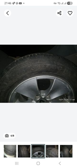 Комплект легкосплавних дисків, BMW стиль 155