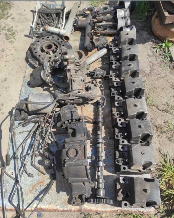 Головка піддон Камаз мотор на розбор щеплення  Круг птс, 2птс4, 2птс3