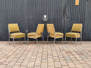 Krzesła Bauhaus GOTTWALD/ Czechosłowacja KOVONA '50, Prl design, RETRO