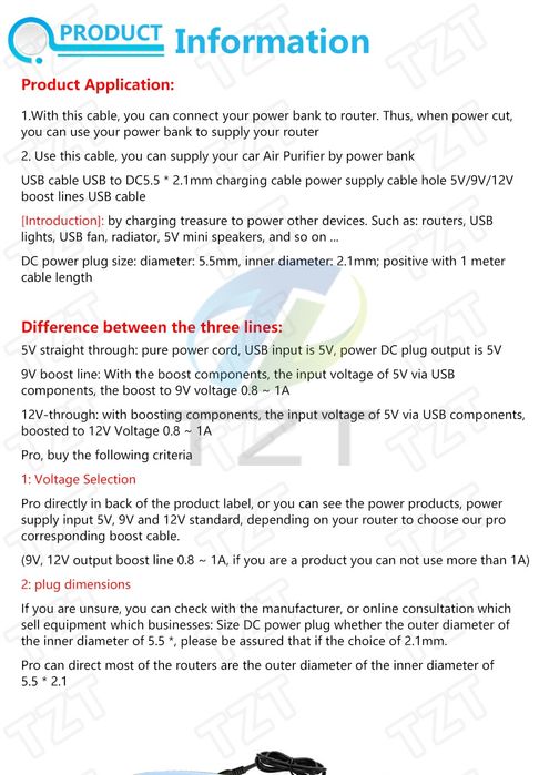 USB адаптер для подключения роутера/конвертера от powerbank