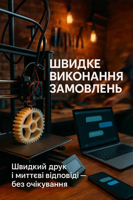 3d друк під замовлення, FDM / FFF /MSLA (LCD)