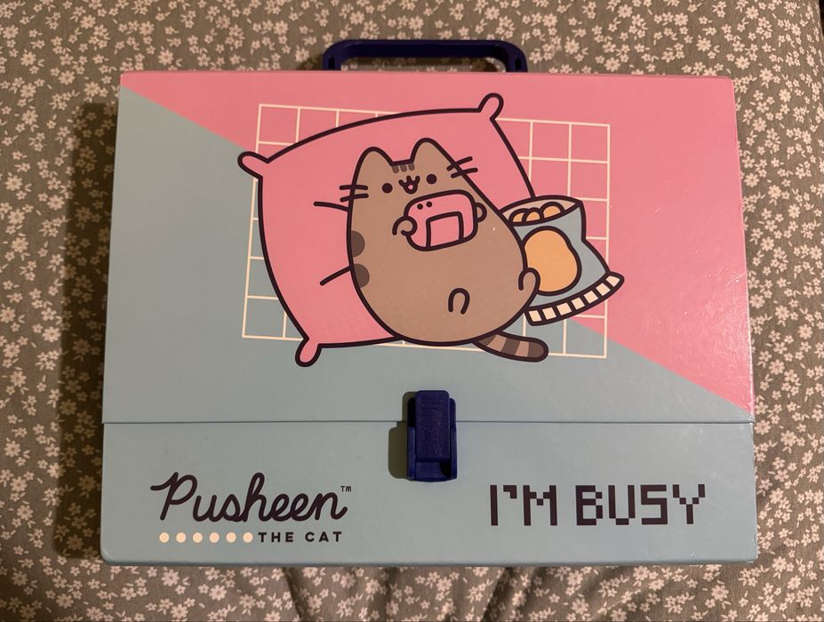 Teczka A4 z raczka Pusheen