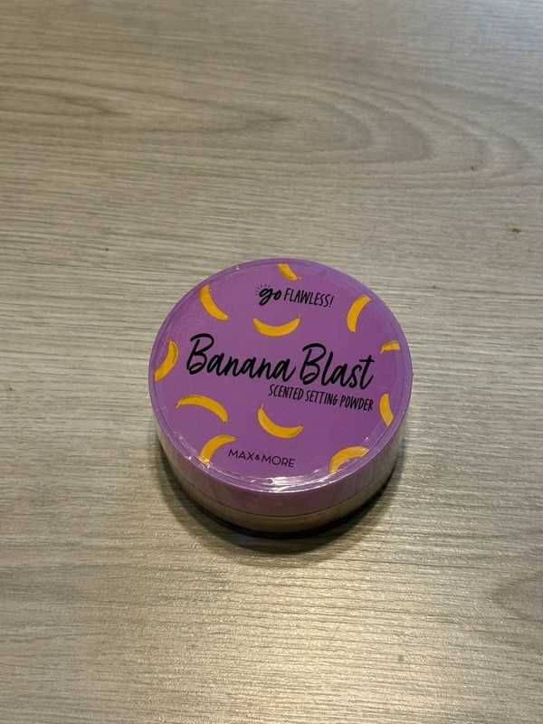 Puder sypki Action bananowy banana blast nowy