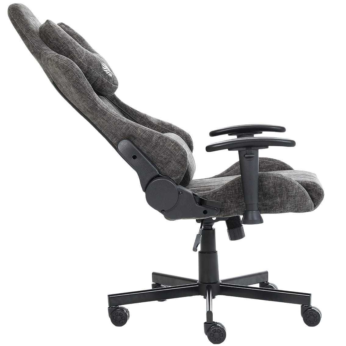 Fotel Gamingowy z tkaniny INFINI Luxor Dark Gray