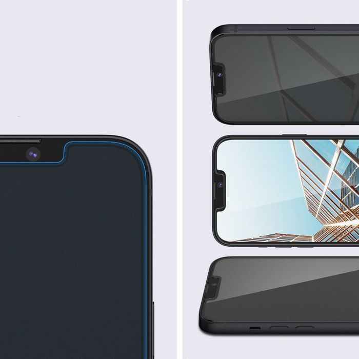2x Szkło hartowane Spigen Glas.tR EZ Fit Privacy do Apple iPhone 13/