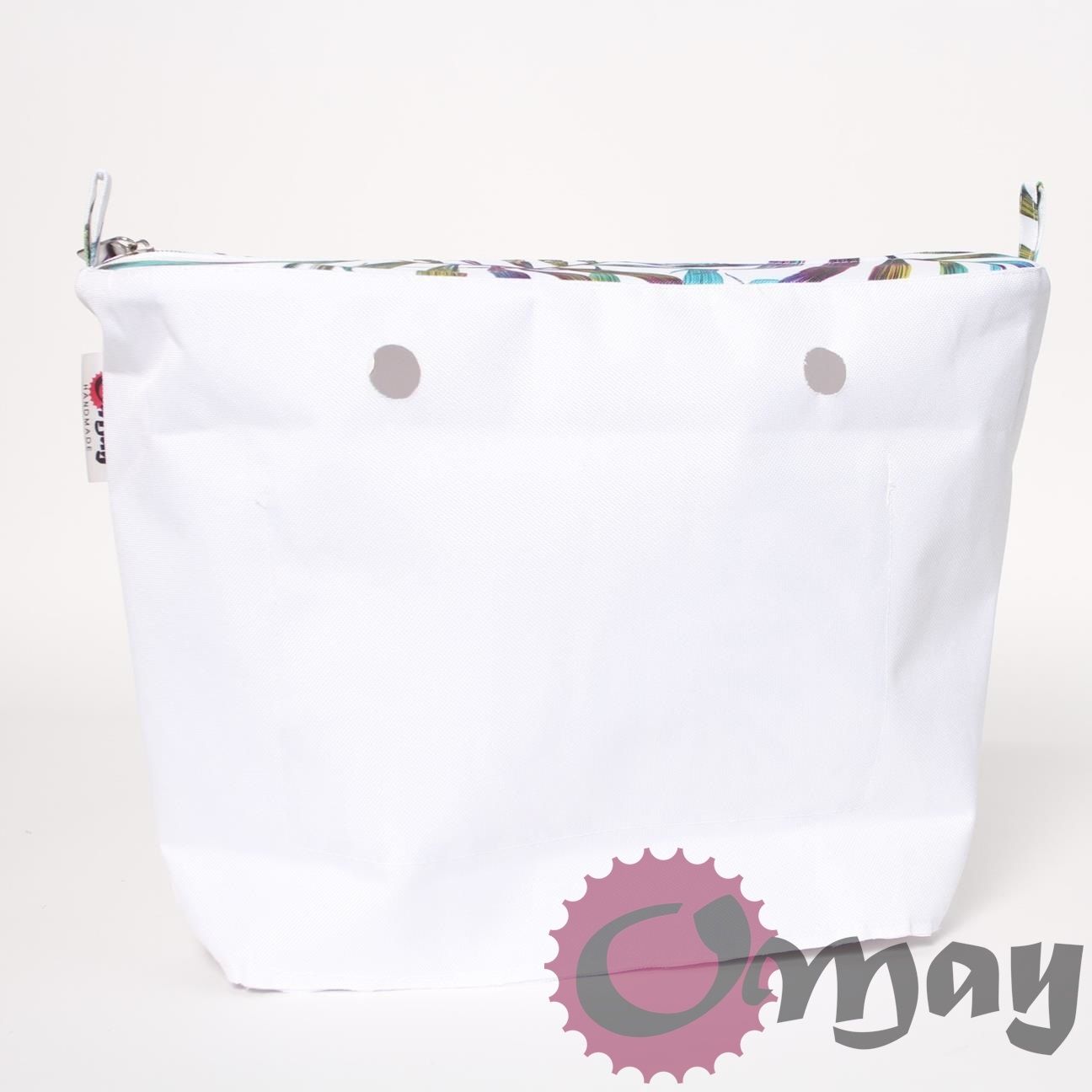 Tęczowe Liście organizer OBAG MINI +OPASKA 2 kieszenie wkład OMAY