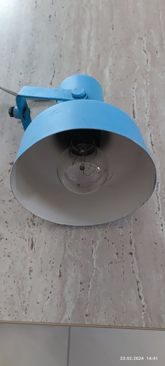 Lampa klosz z lat PRL