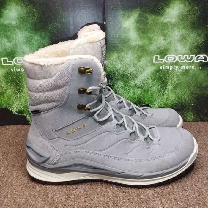 37,5,39,5,40,42. Жіночі зимові чобітки Lowa Calceta II GTX Gray