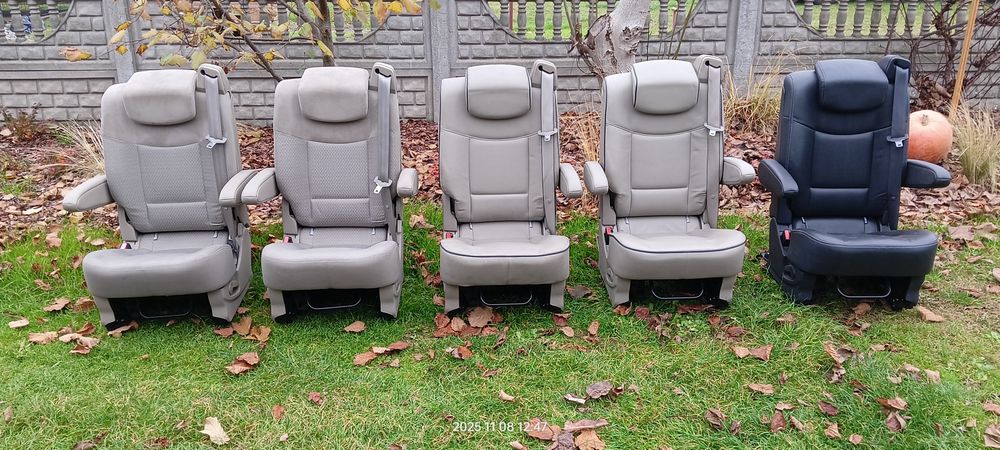 Fotel tylny Espace 4 lift pas ISOFIX bus kamper