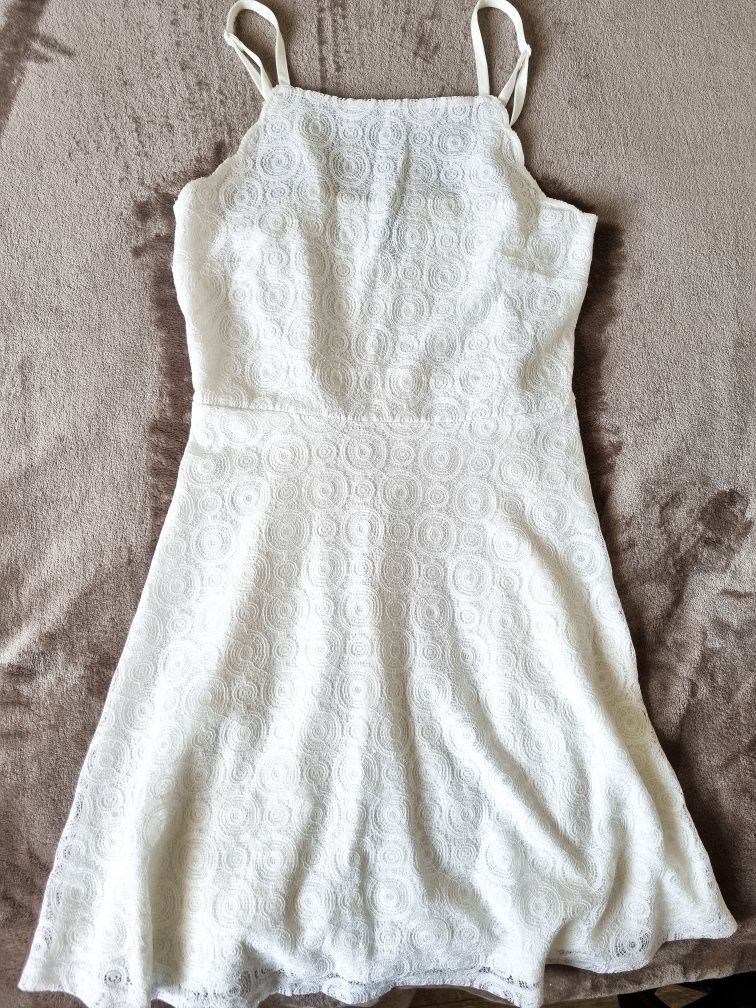 Sukienka h&m Biała